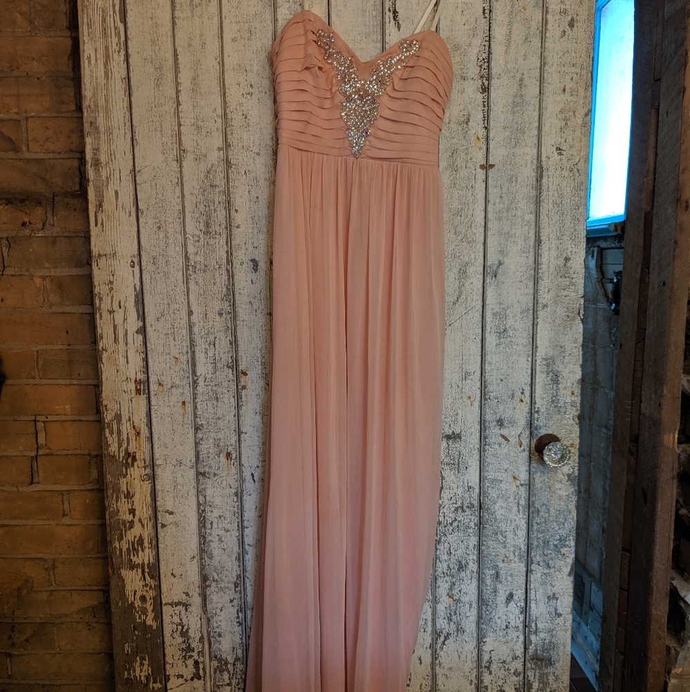Pink gown